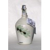 Olivenöl 0,25 Liter Keramikflasche verziert, fiore di levante